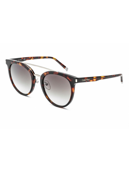  Солнцезащитные очки в леопардовой оправе CK4352S 221 Calvin Klein, фото