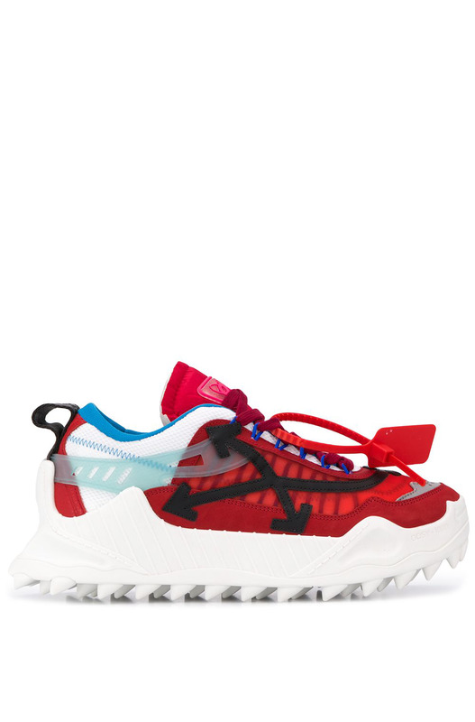 Красные кроссовки ODSY-1000 Off-White Красные кроссовки ODSY-1000 Off-White, фото