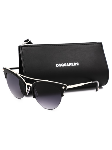 Солнцезащитные очки-вайфаеры DQ0252 01B Dsquared2 664689850518 фото-3