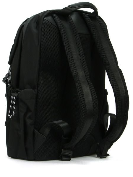Черный рюкзак с принтом Bikkembergs E2APME840025B01 фото-4