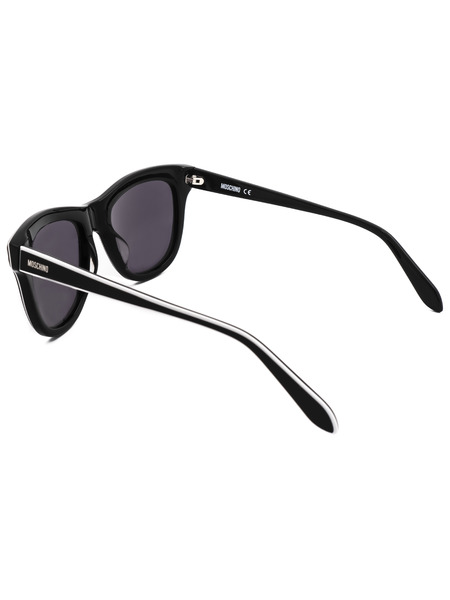 Солнцезащитные очки с белой окантовкой MO72201SA 01SA (Солнцезащитные очки) Moschino 8029224706248 фото-4