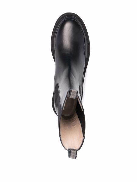 Ботинки с эластичными вставками по бокам (Ботинки) Fabiana Filippi ASD221W5670000F608 фото-4