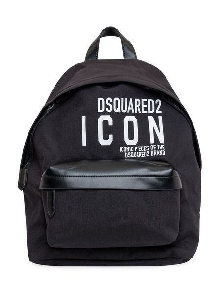 Черный рюкзак ICON Dsquared2 BPM001911702649 фото-1