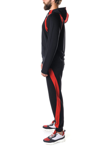 Спортивный костюм с красными вставками (Спортивные костюмы) Bikkembergs C618400M4225 фото-4