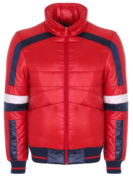 Красная стеганая куртка Bikkembergs C-H-082-01-T-9846-4018 фото, Пуховики