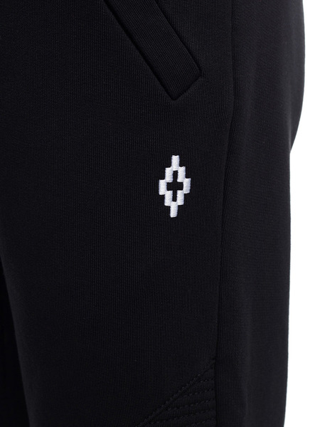 Черные спортивные штаны с логотипом (Спортивные штаны) Marcelo Burlon CMCH023R20FLE0011001 фото-4