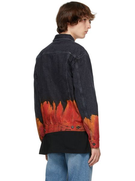 Джинсовая куртка Bleach Flame
