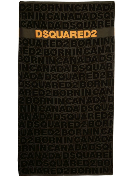 Пляжное полотенце с логотипом Dsquared2, фото