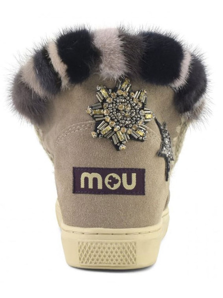 Ботинки с декоративными нашивками Mou MU.FW111006A/ELGRY фото-2