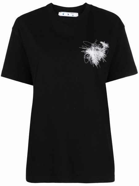 Черная футболка Arrows Off-White, фото