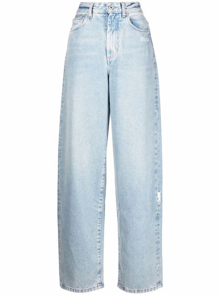 Широкие джинсы с завышенной талией Off-White , фото