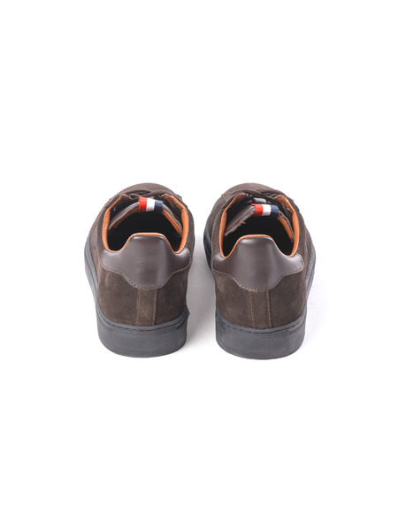 Коричневые замшевые кеды на шнуровке (Кеды) Rossignol NIM860-ALEX-800-CHOCOLATE фото-5