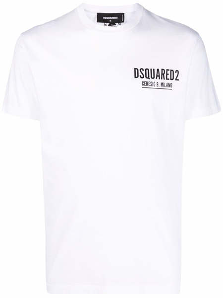 Белая футболка Ceresio 9 Dsquared2, фото