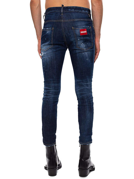 Мужские джинсы с разрезами Dsquared2 S71LB0780S30664470 фото-4