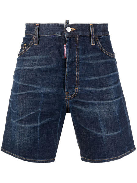 Мужские джинсовые шорты средней посадки Dsquared2, фото