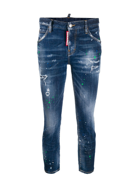 Укороченные джинсы скинни Cool Girl Dsquared2, фото