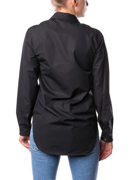 Черная рубашка приталенного кроя Dsquared2 S75DL0590-S35244-900 фото-4
