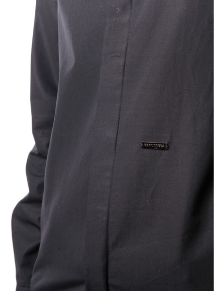 Черная рубашка приталенного кроя Dsquared2 S75DL0590-S35244-900 фото-5