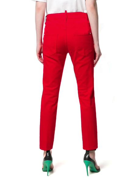 Красные джинсы Cool Girl Dsquared2 S75LB0139STN833 фото-4