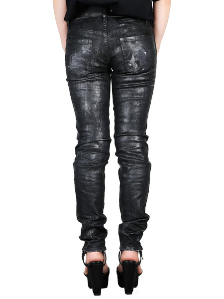 Черные джинсы с логотипом Dsquared2 S80LA0011S30357 фото-3