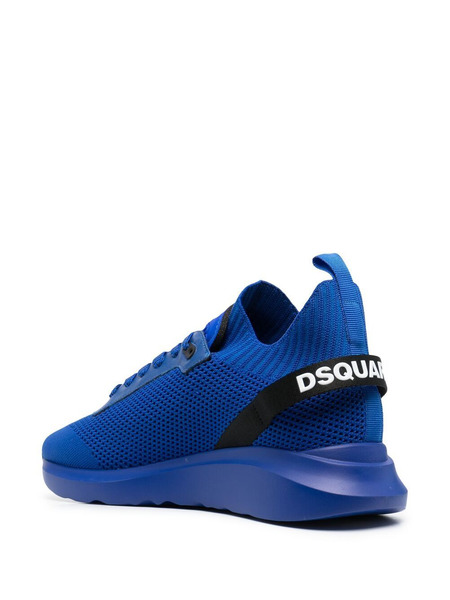 Синие кроссовки на шнуровке Speedster (Кроссовки) Dsquared2 SNM007459203823 фото-3