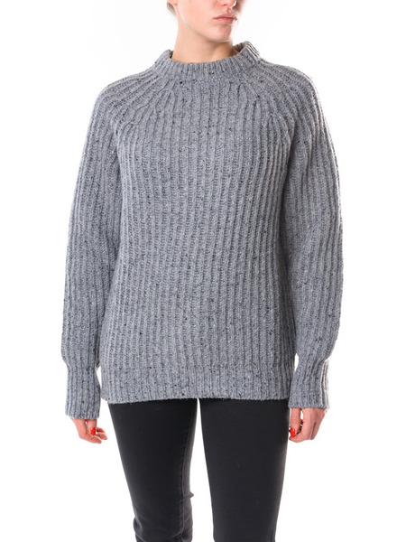 Серый твидовый свитер Woolrich, фото