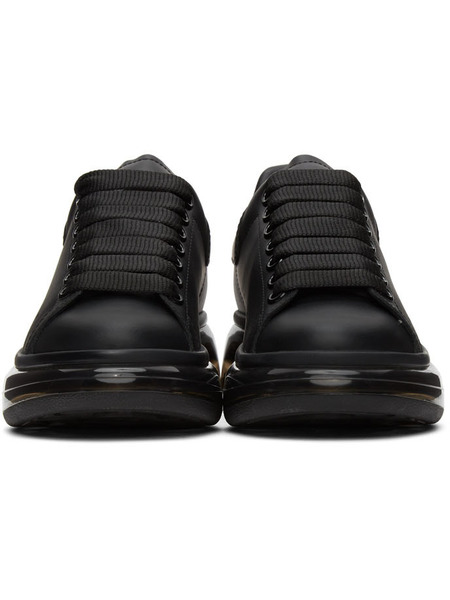 Черные кроссовки Clear Sole Oversized с прозрачной подошвой (Кроссовки) Alexander McQueen 233 фото-2