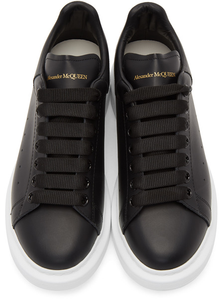 Черные кроссовки с белой подошвой Alexander McQueen Alexander McQueen 237 фото-2