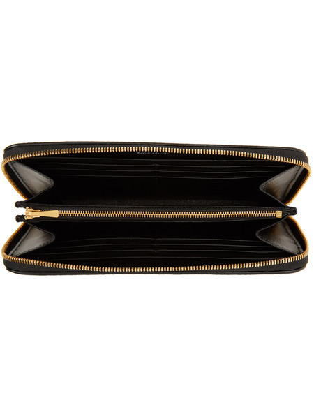 Черный кошелек с логотипом Balenciaga на молнии Balenciaga, фото