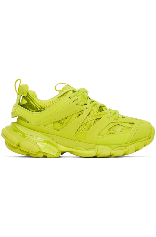 Зеленые кроссовки Track Balenciaga