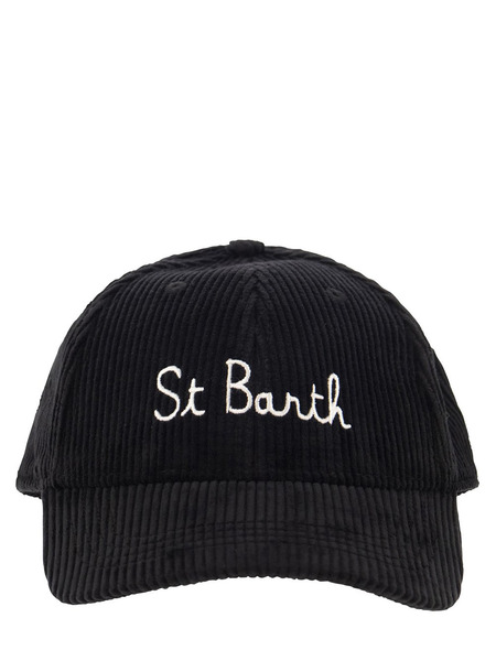 Бейсбольная вельветовая кепка с вышивкой MC2 Saint Barth, фото