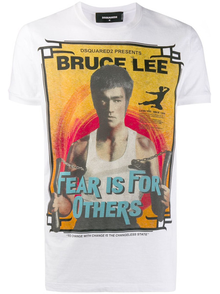 Белая футболка Bruce Lee Dsquared2, фото