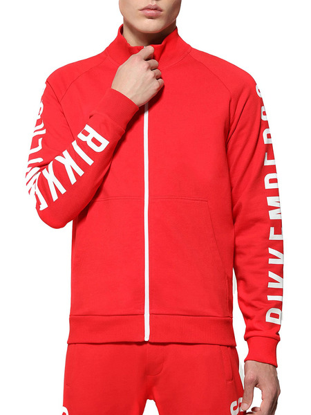 Красный спортивный костюм с логотипом Bikkembergs C00189OM4198-O81 фото-2