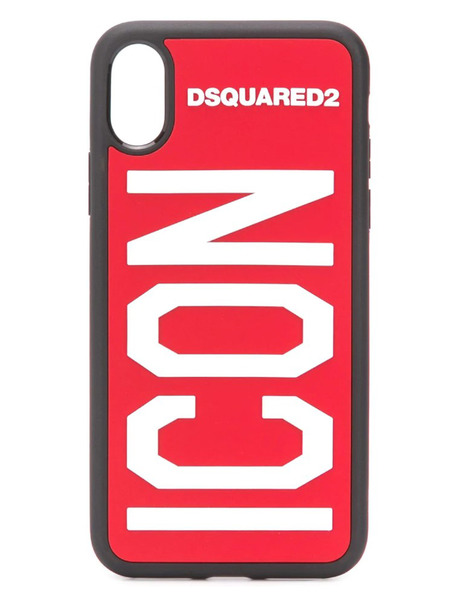 Чехол для iPhone X/XS с логотипом Dsquared2, фото