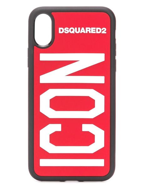 Dsquared2 Чехол для iPhone X/XS с логотипом ITM005135802197