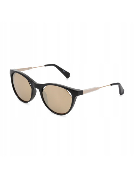 Солнцезащитные очки кошачий глаз с золотистыми линзами CKJ510S 001 (Солнцезащитные очки) Calvin Klein Jeans 750779118481 фото-2