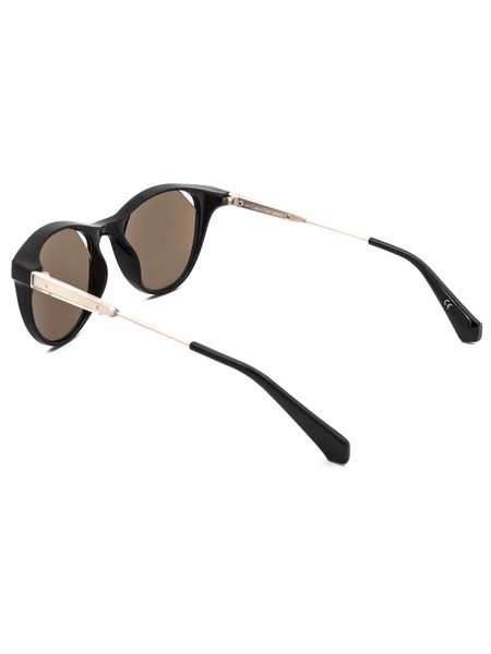 Солнцезащитные очки кошачий глаз с золотистыми линзами CKJ510S 001 (Солнцезащитные очки) Calvin Klein Jeans 750779118481 фото-4