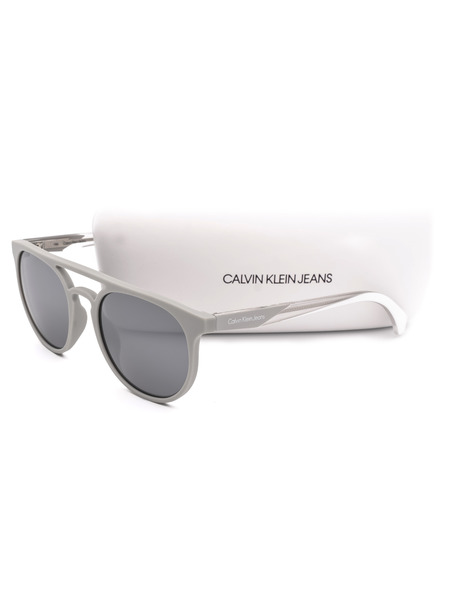Солнцезащитные очки в серой оправе CKJ822S 007 Calvin Klein Jeans, фото