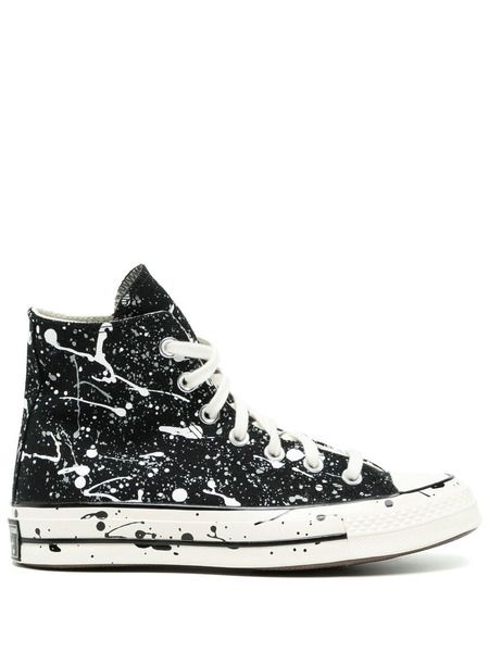 Высокие кроссовки Chuck 70 Archive Paint Splatter Black Converse , фото