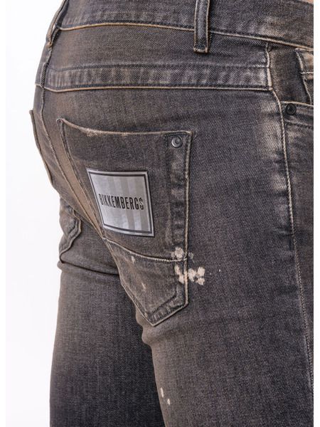 Серые джинсы Slim Fit (Джинсы) Bikkembergs C-Q-101-01-S-3338-122B фото-6