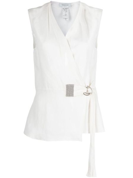 Fabiana Filippi Декорированная блузка без рукавов TPD273W3400000H415