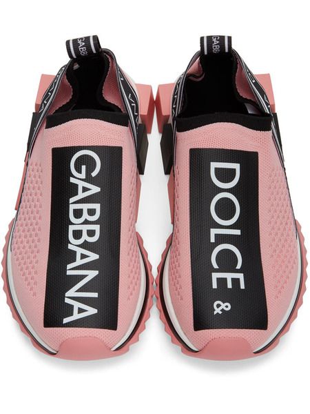 Розовые кроссовки Sorrento Dolce & Gabbana 362 фото-2