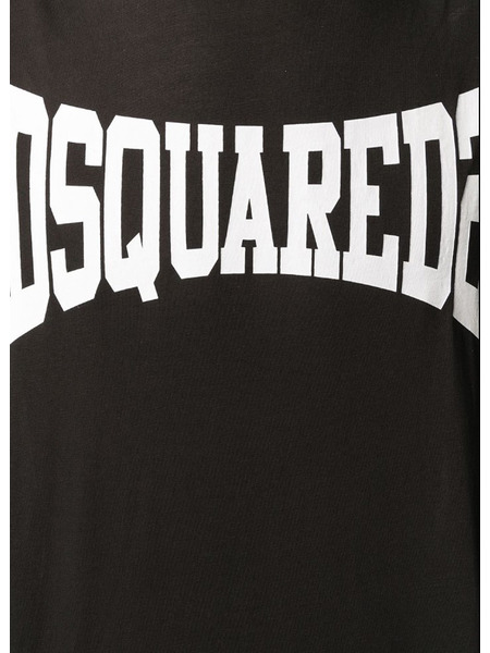 Черная футболка с логотипом (Футболки) Dsquared2 S71GD0918S21600 фото-3