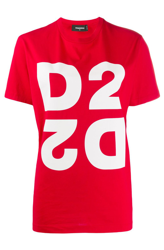 Красная футболка D2 Dsquared2