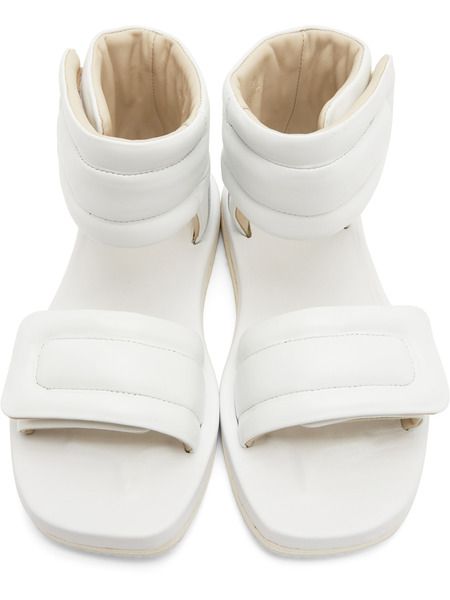 Женские белые сандалии Future (Босоножки) Maison Margiela 341 фото-2