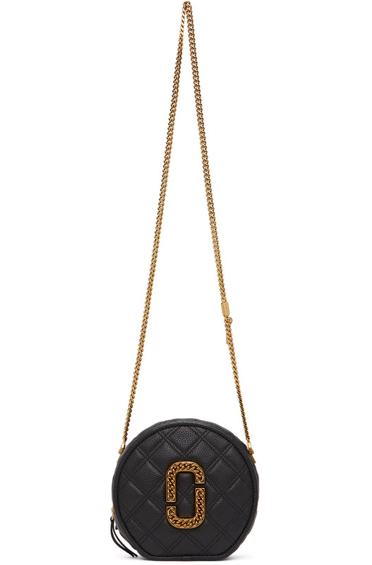 Черная круглая сумка 'The Status' Crossbody Marc Jacobs Черная круглая сумка 'The Status' Crossbody Marc Jacobs, фото