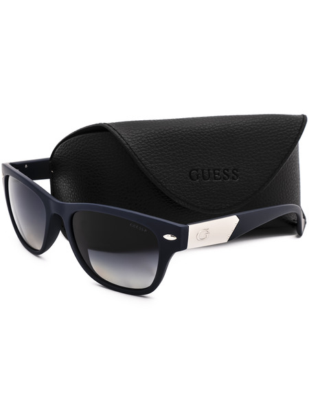 Мужские черные солнцезащитные очки GU1018P 92W Guess, фото