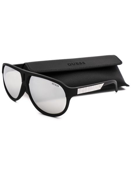 Мужские солнцезащитные очки овальной формы GU6729 02C (Очки) Guess 664689819157 фото-4