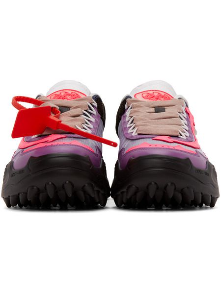 Фиолетовые с розовым кроссовки Odsy-1000 Off-White 306 фото-5
