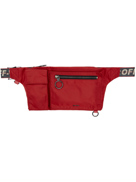 Красная поясная сумка Pockets Fanny Pack Off-White 208 фото, Сумки